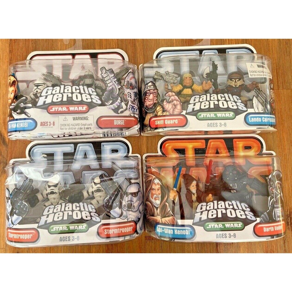 Star Wars Galactic Heroes KENOBI DURGE SKIFF‎ GUARD LANDO STORMTROOPERS VADER
